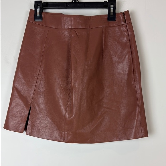 Aritzia Wilfred Brown-Pink A-Line Mini Skirt for Cocktail - Picture 2 of 7